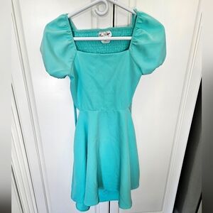 Kids Aqua Dress
